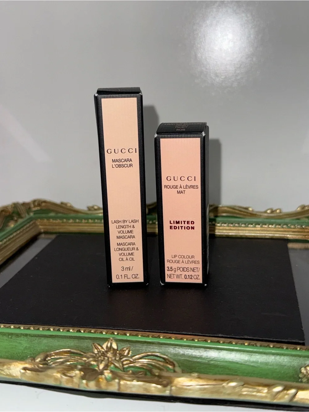 Gucci Lipstick & Mini Mascara